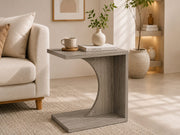 Velto Side Table – Modern C-Shaped Table
