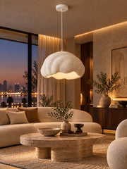 Nuba Cloud Pendant Light in luxury living room